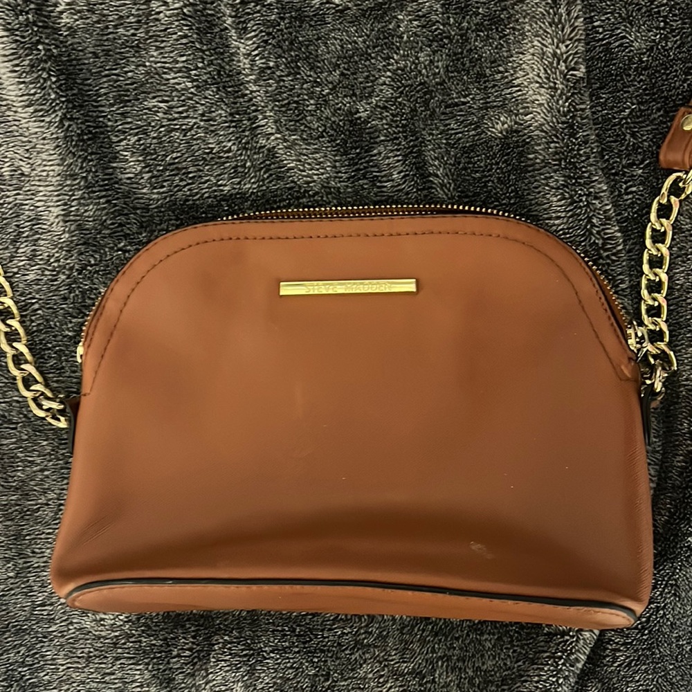 Steve Madden brown side purse